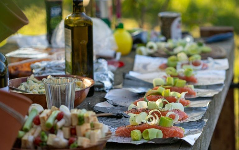 Exklusives Catering von Al-Layal: nachhaltig angerichtete Speisen für Events in Berlin.