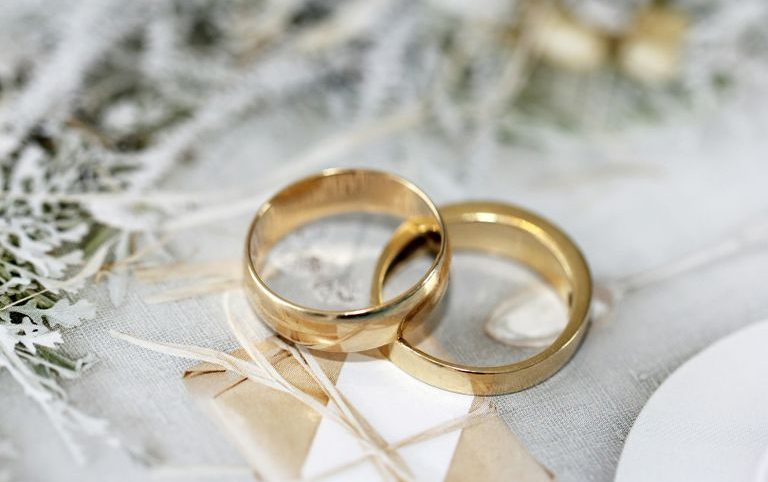 Hochzeitsringe als Symbol für unser Hochzeitscatering in Berlin.