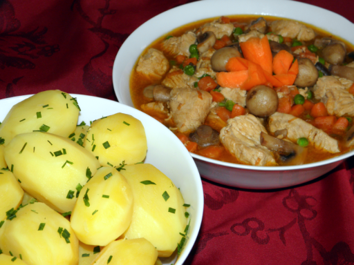 Premium-Catering Berlin mit Putengulasch.