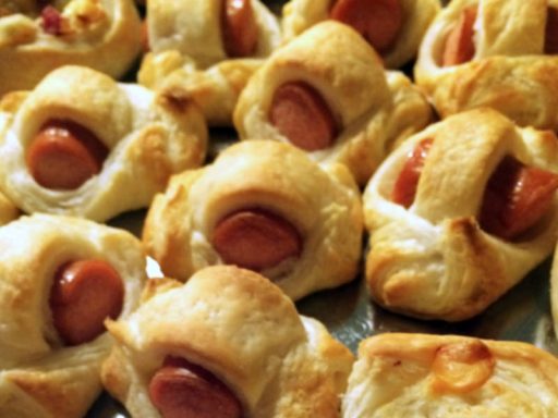 Knusprige Fingerfood-Blätterteigwürstchen, beliebtes europäisches Fingerfood von Al-Layal.