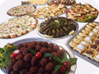 Al-Layal Partyservice Catering Brieselang bietet orientalische Speisen aus der libanesischen Küche an.