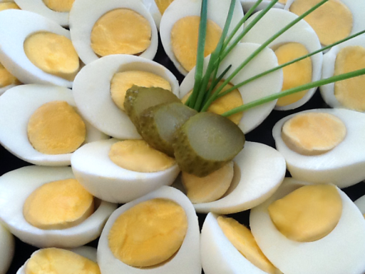 Private Feier Catering mit europäischen Eierplatten.