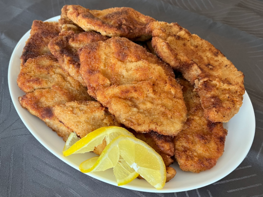 Premium-Catering Berlin mit Schweineschnitzel.